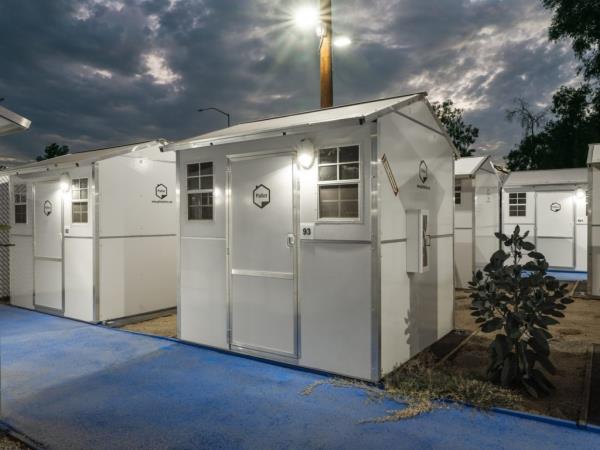 Pallet home micro-community denver homelessness